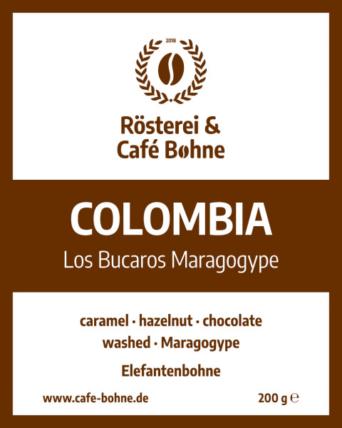Colombia Los Bucaros Maragogype